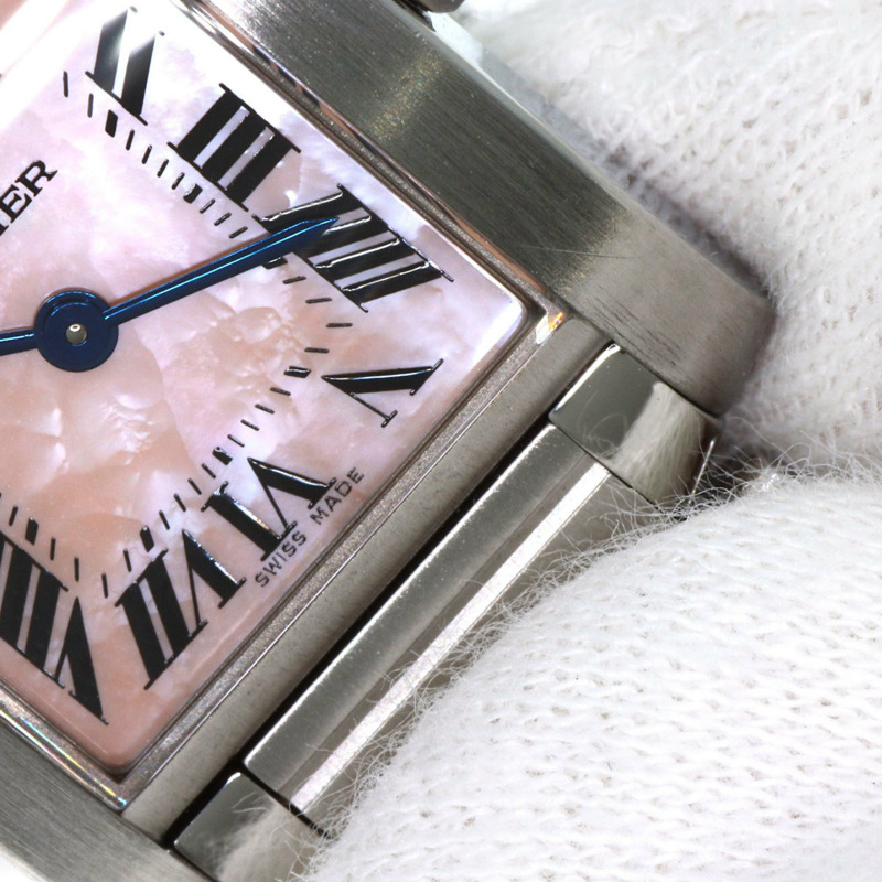 卡地亞 Tank Française W51028Q3 SM 女士精鋼腕錶-22