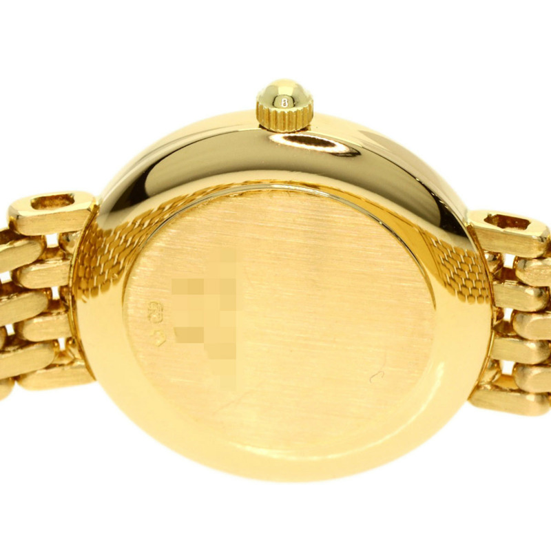 蕭邦 (Chopard) 10/5911 經典款 12P 鑲鑽腕錶,18K 黃金錶殼/18KYG/鑽石,女款-6