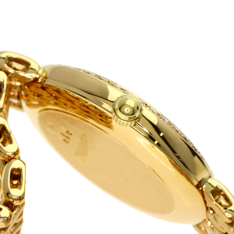 蕭邦 (Chopard) 10/5911 經典款 12P 鑲鑽腕錶,18K 黃金錶殼/18KYG/鑽石,女款-9