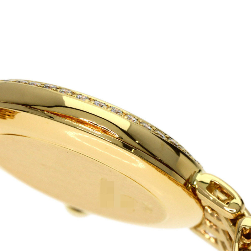 蕭邦 (Chopard) 10/5911 經典款 12P 鑲鑽腕錶,18K 黃金錶殼/18KYG/鑽石,女款-10