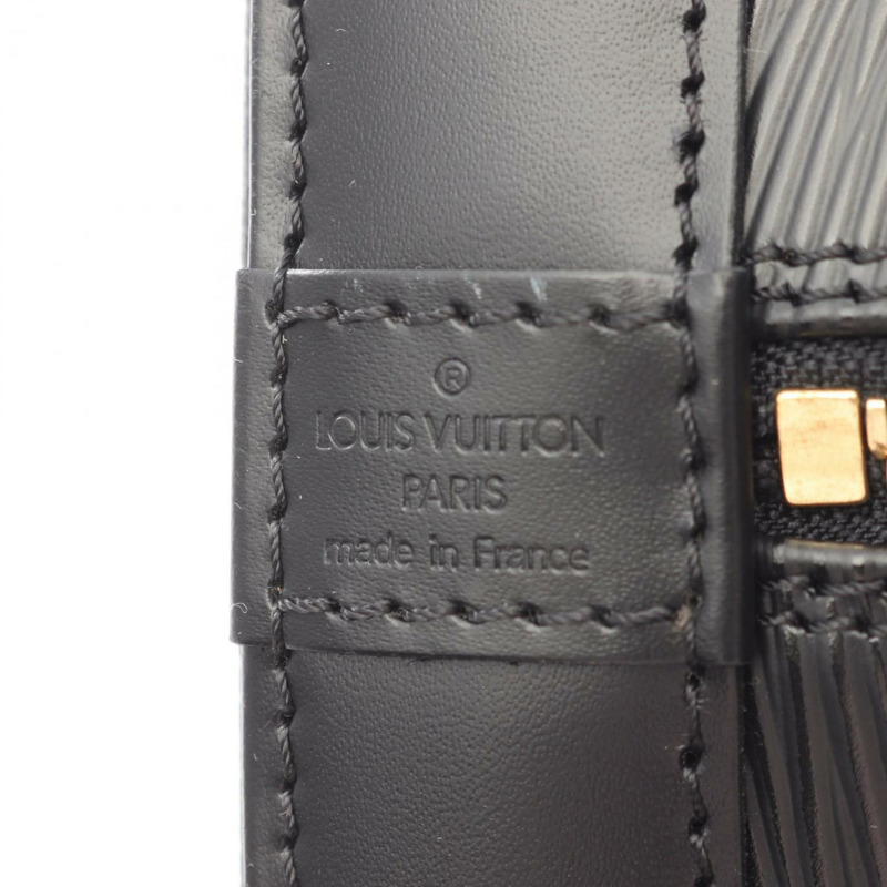 路易威登 Alma Epi Noir 手提包，皮革，女士，黑色，M52142-3