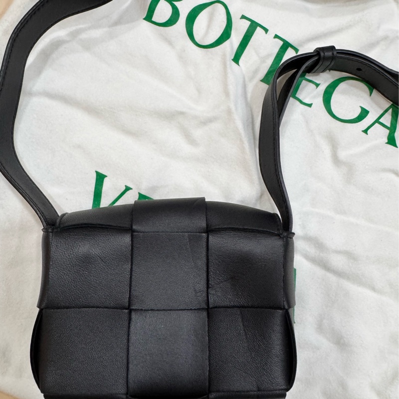 ［9成新］BOTTEGA VENETA 寶緹嘉 Mini Cassette 羊皮大格2*3-0