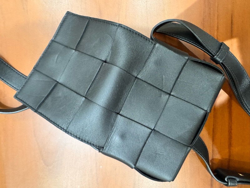 ［9成新］BOTTEGA VENETA 寶緹嘉 Mini Cassette 羊皮大格2*3-5