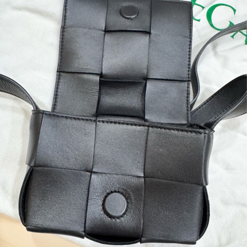 ［9成新］BOTTEGA VENETA 寶緹嘉 Mini Cassette 羊皮大格2*3-21