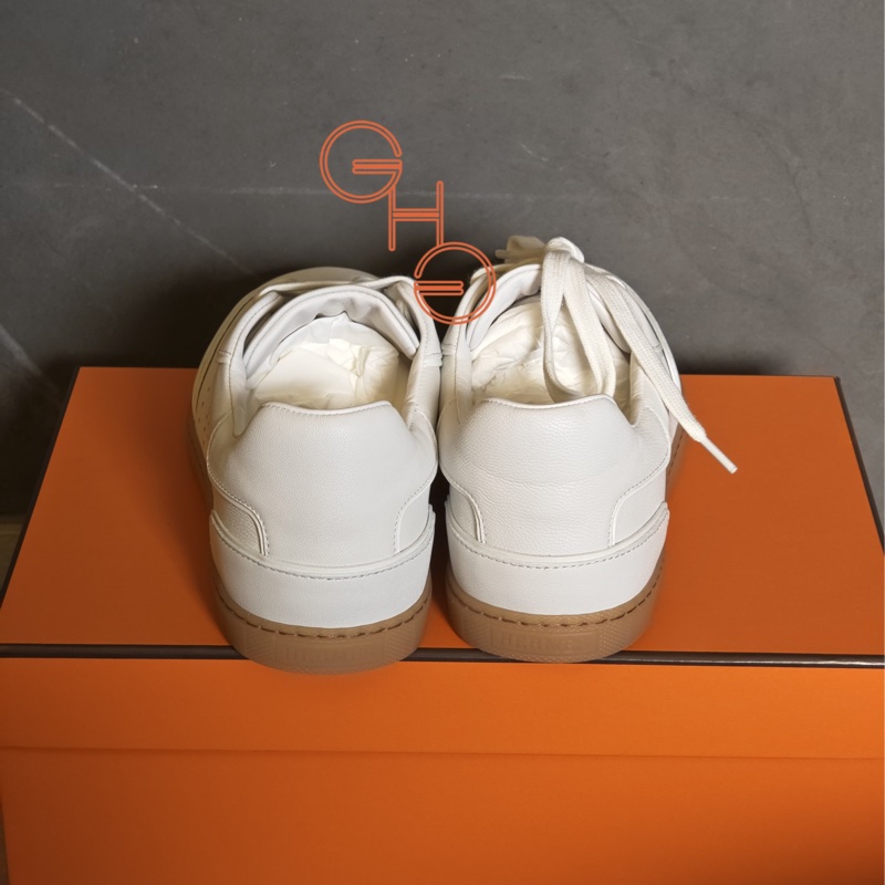 愛馬仕match球鞋/ 女士/ 白色/ 37.5 （全新品）-3