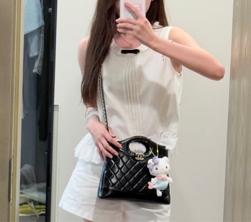 JK國際二手精品✨ 全新Chanel 31mini 黑色 芯片款-1