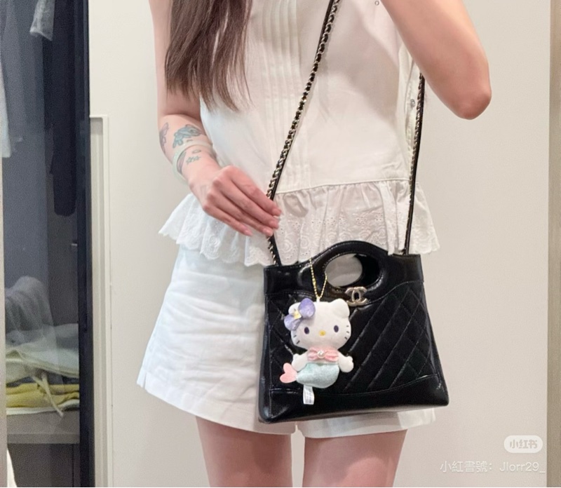 JK國際二手精品✨ 全新Chanel 31mini 黑色 芯片款-3