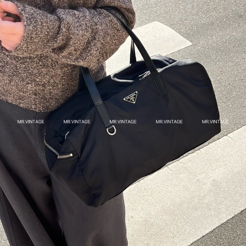 🏷Prada尼龍旅行袋20cm-0