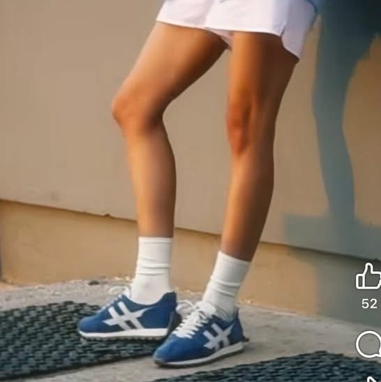 許路兒同款 HOGAN復古風格德訓鞋（紅&藍）-13