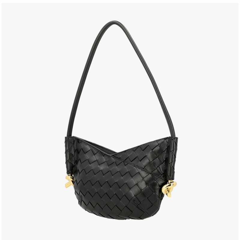 BOTTEGA VENETA Intrecciato 迷你嬰兒 Solstice 單肩包 796378 VCPP1 1019-4