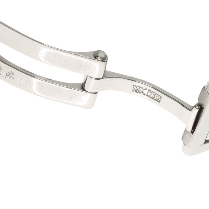 卡地亞 WE1002S3 Tank Française 小號腕錶，鑲鑽錶圈，18K 白金/18KWG/鑽石，女款-8