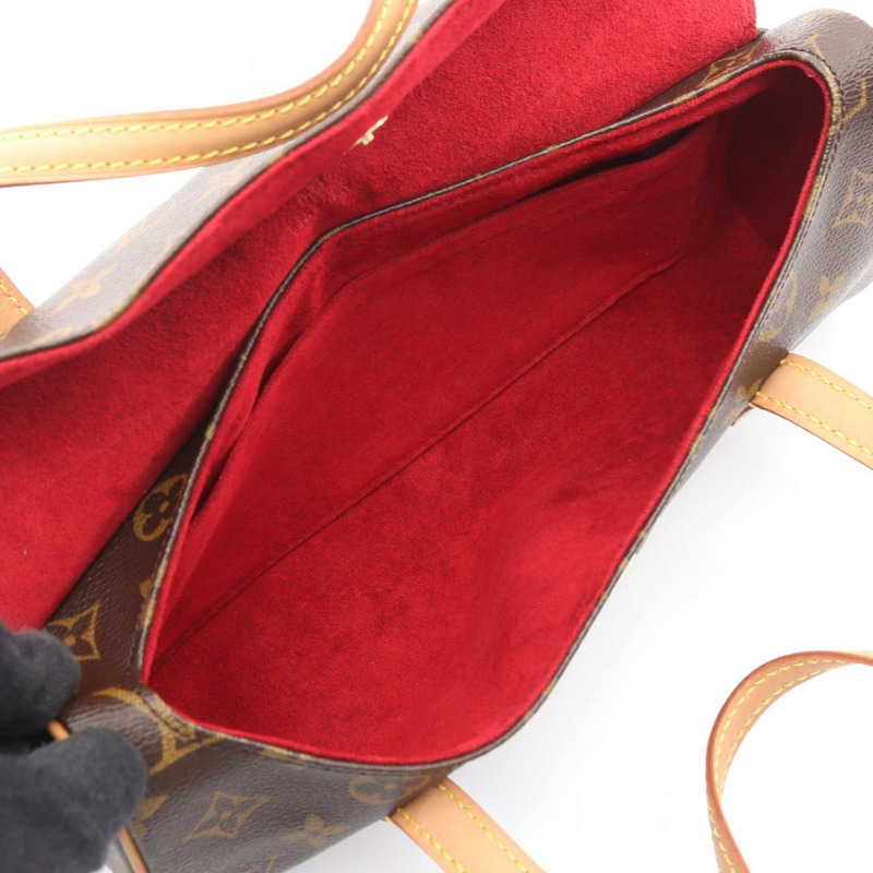 路易威登 Sonatine 手提包，PVC 塗層帆布和皮革，Monogram 圖案，女士，棕色，M51902-2