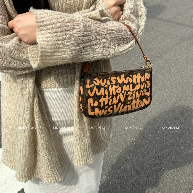 🏷Louis VuittonXStephen Sprouse麻將包-1