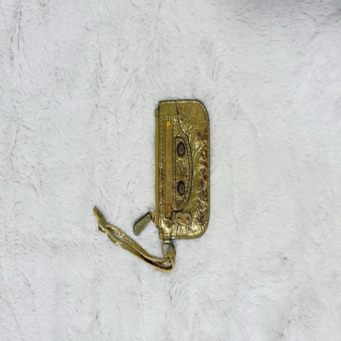 Balenciaga LE CAGOLE金屬化硬幣錢包