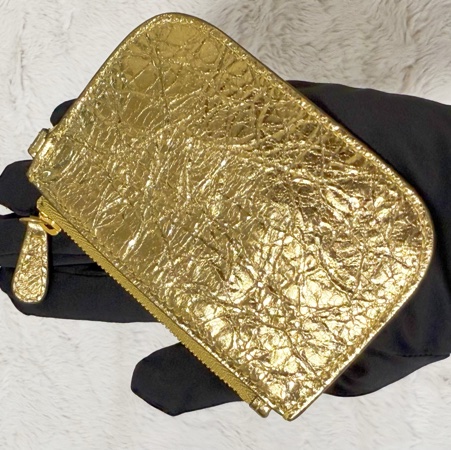 Balenciaga LE CAGOLE金屬化硬幣錢包 全網唯一顏色❤️-7