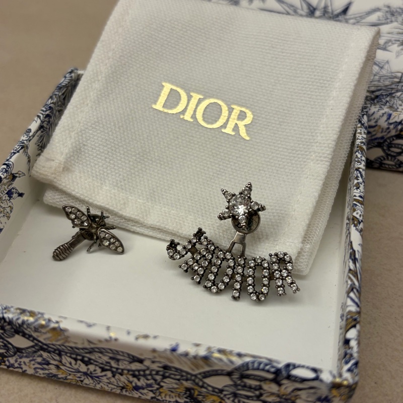 Dior JADIOR 鑲鑽耳環-2