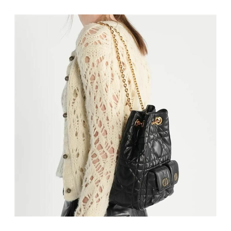 DIOR Caro 中型多功能鏈條背包 M3375UUVB_M900-8