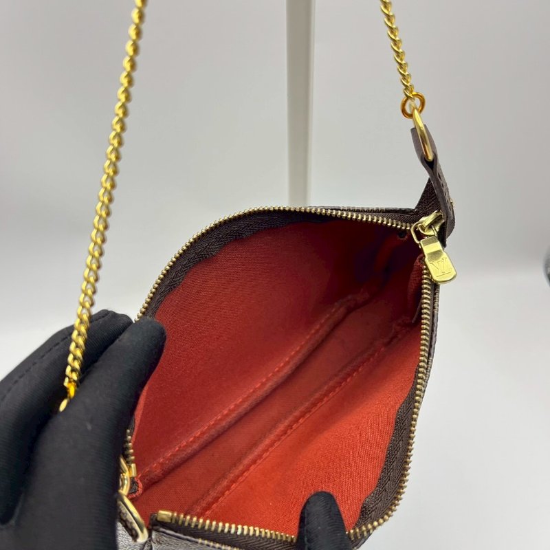 🏷Louis Vuitton棋盤格迷你麻將包-9