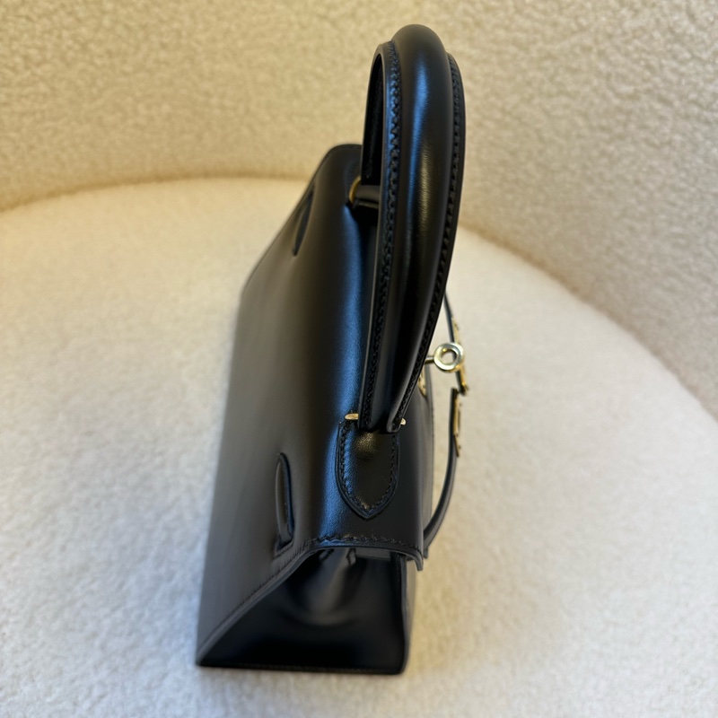 📍Hermes Kelly 20黑金大耳朵 Box皮，絕版款哦～-8