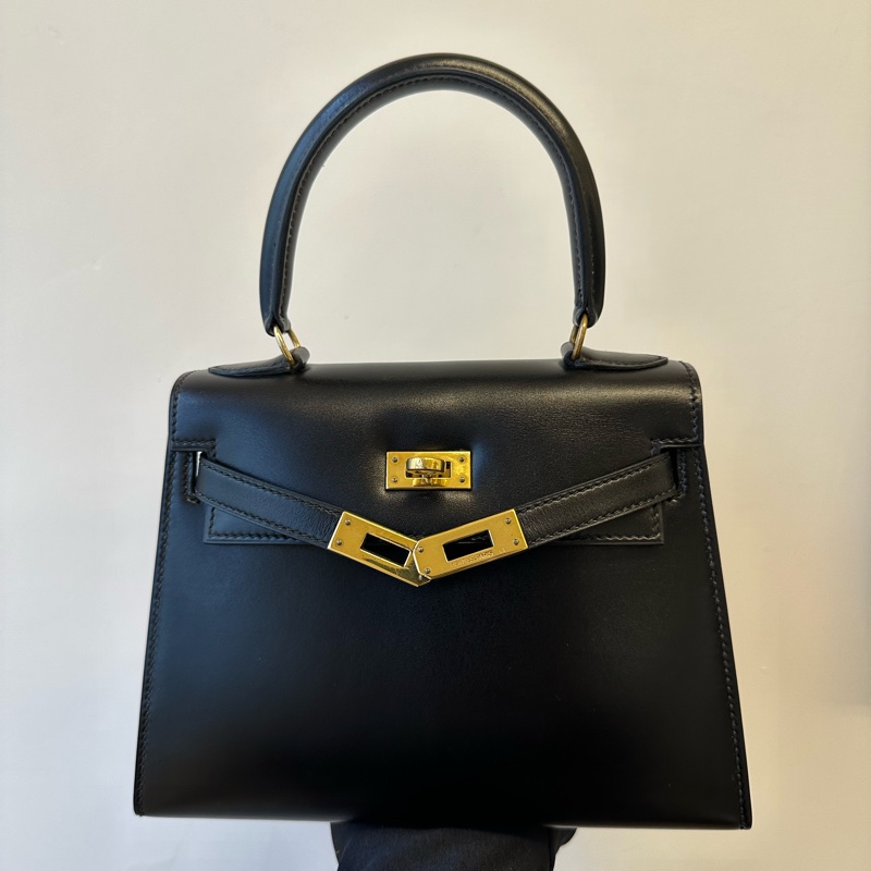 📍Hermes Kelly 20黑金大耳朵 Box皮，絕版款哦～-9