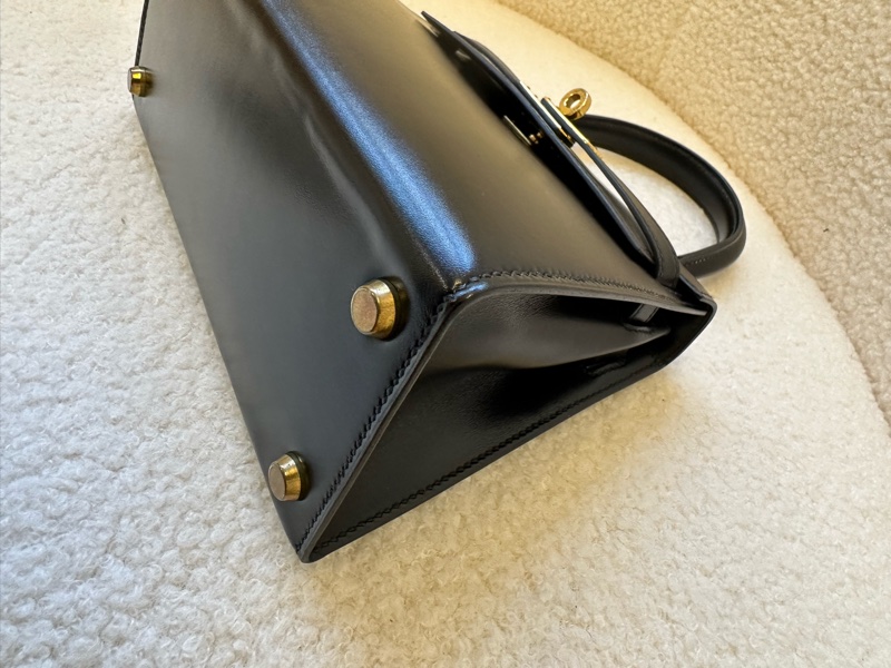 📍Hermes Kelly 20黑金大耳朵 Box皮，絕版款哦～-16