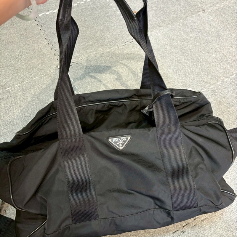 🏷Prada尼龍旅行袋/可側背-22