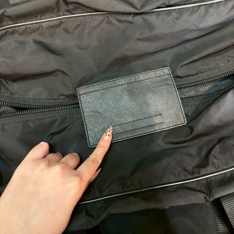 🏷Prada尼龍旅行袋/可側背-35