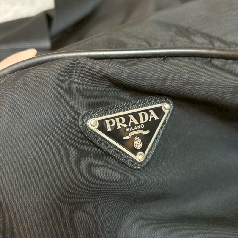 🏷Prada尼龍旅行袋/可側背-47
