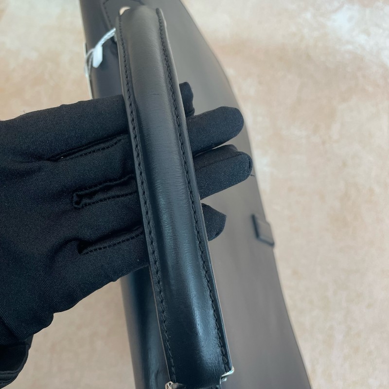 Goyard citadin系列公文包 經典黑色拼皮-7