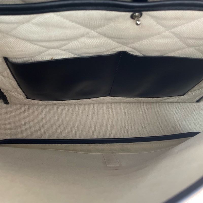 Goyard citadin系列公文包 經典黑色拼皮-8