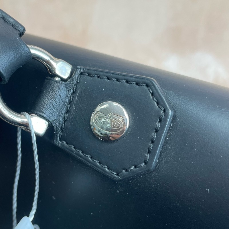 Goyard citadin系列公文包 經典黑色拼皮-18