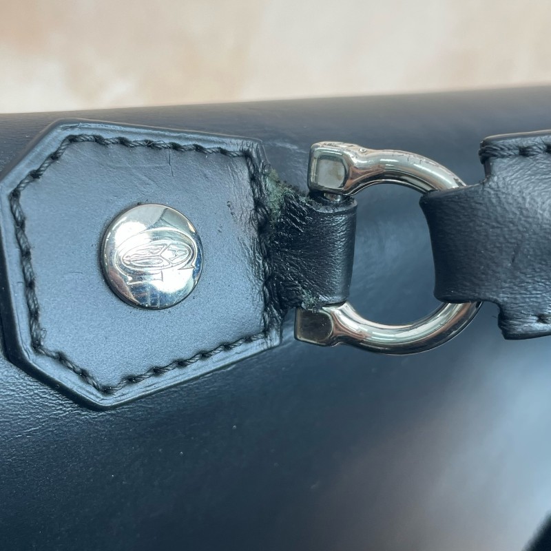 Goyard citadin系列公文包 經典黑色拼皮-19