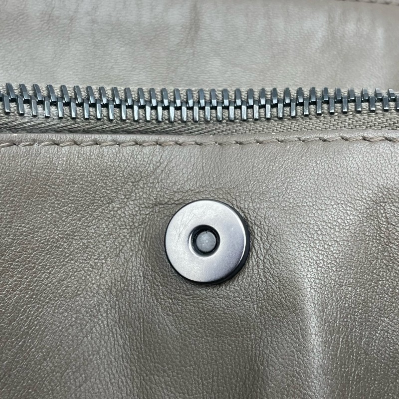 BV 棕色編織全皮鏈條 肩背包-18