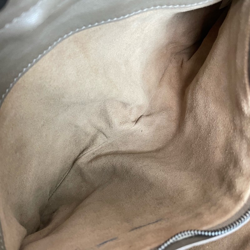 BV 棕色編織全皮鏈條 肩背包-22