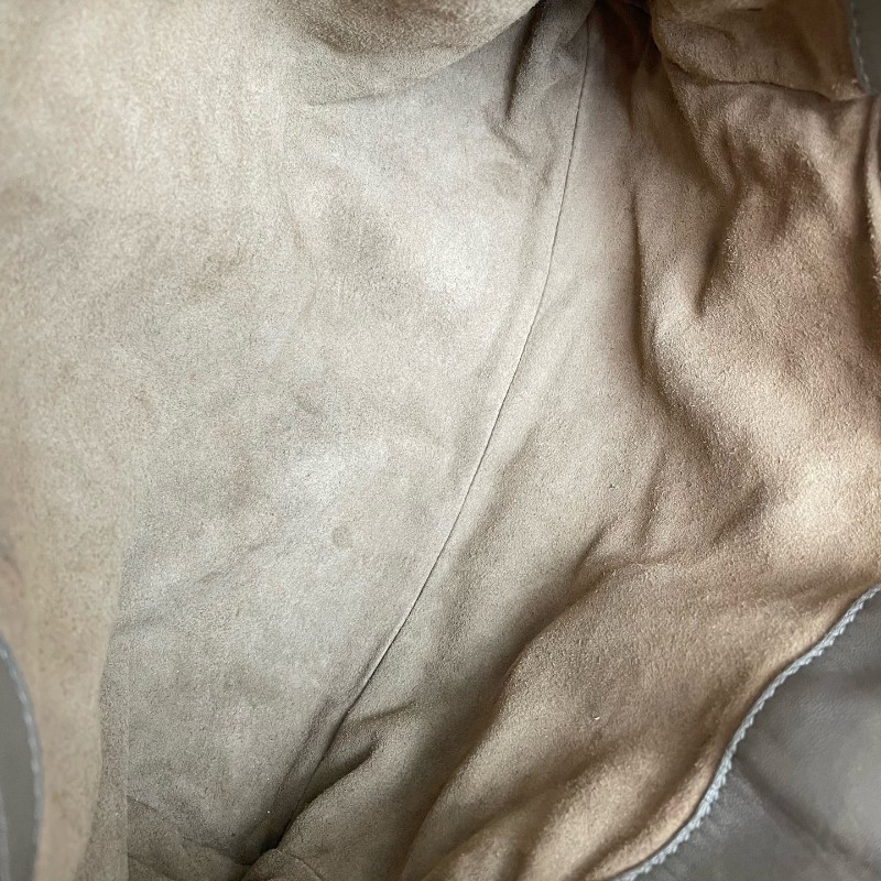 BV 棕色編織全皮鏈條 肩背包-23