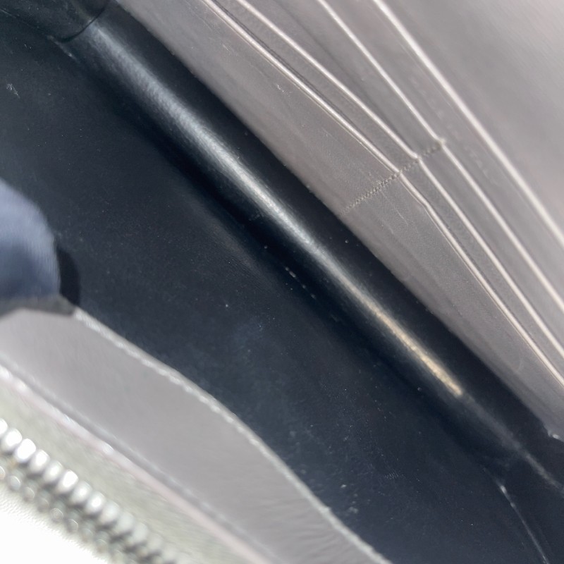 Saint laurent 流蘇kate灰銀霧面鱷魚壓紋19cm-7