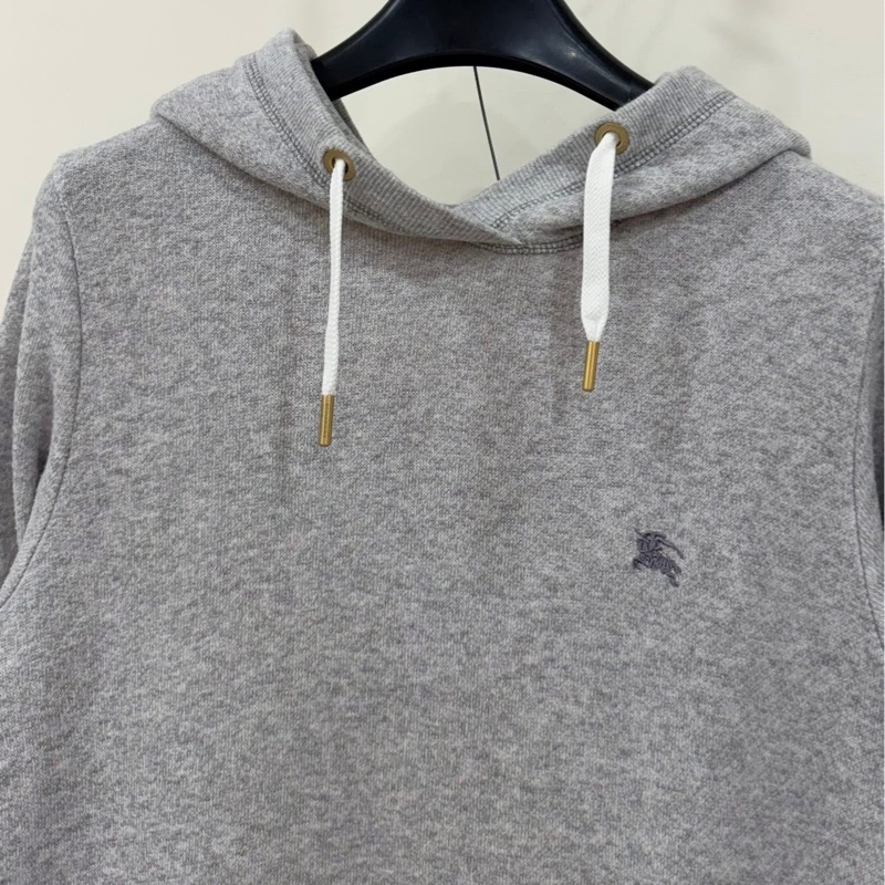 BURBERRY 藍標 連帽抽繩拉鏈口袋戰馬洋裝-3