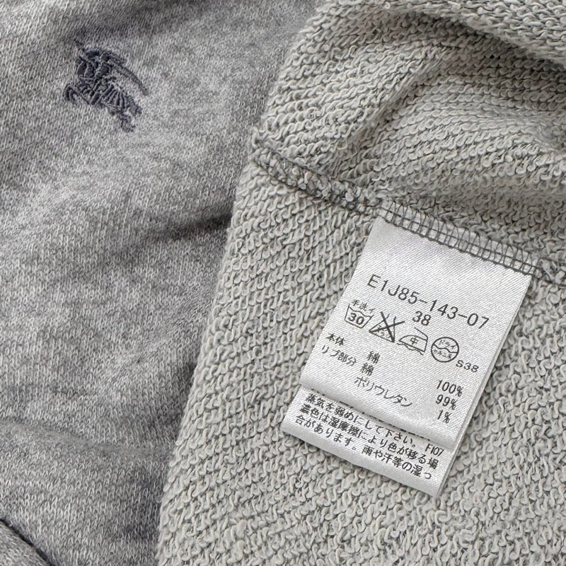 BURBERRY 藍標 連帽抽繩拉鏈口袋戰馬洋裝-9