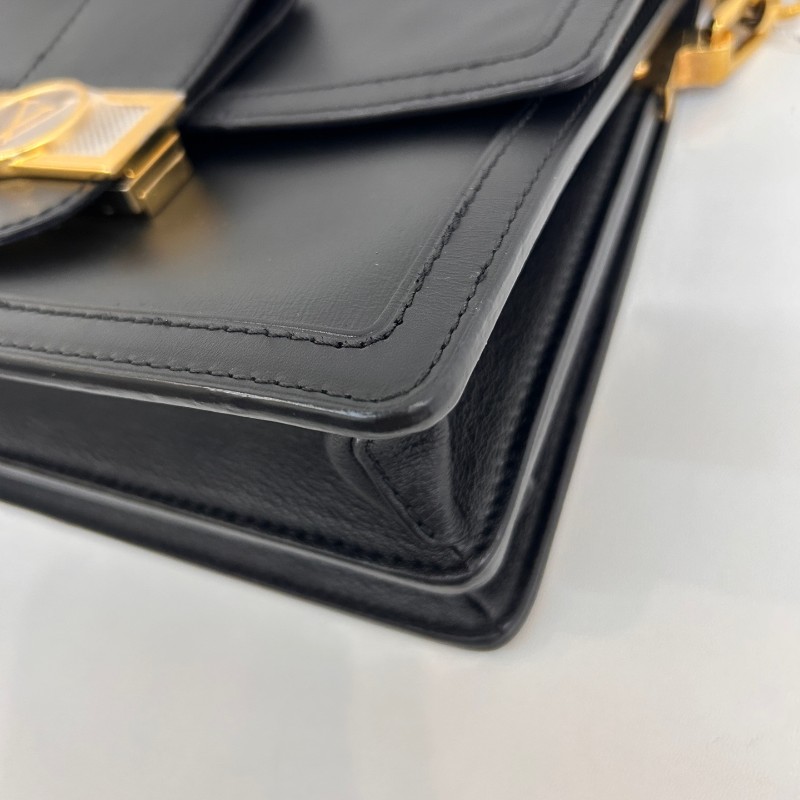 Louis Vuitton達芙妮中號黑金肩背包斜背包-7