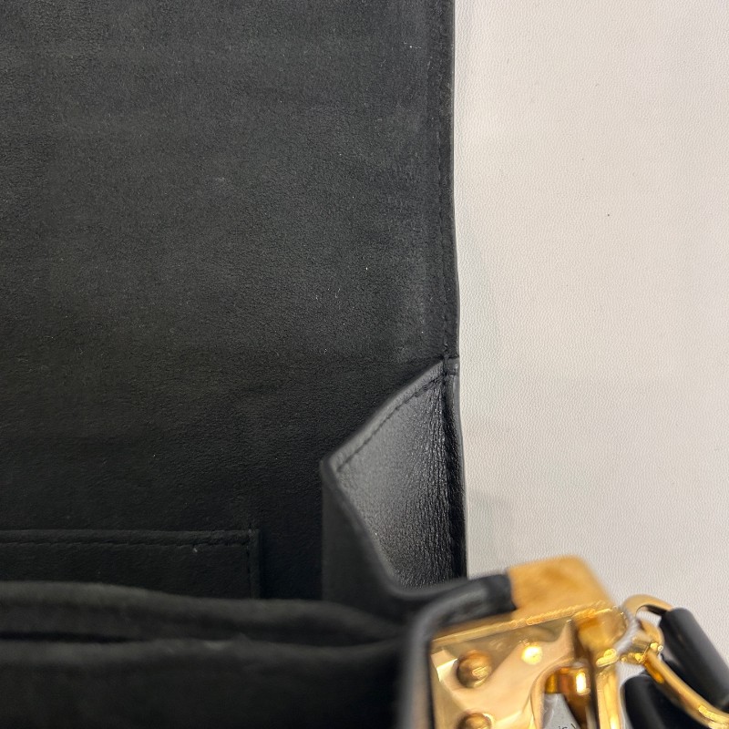 Louis Vuitton達芙妮中號黑金肩背包斜背包-15