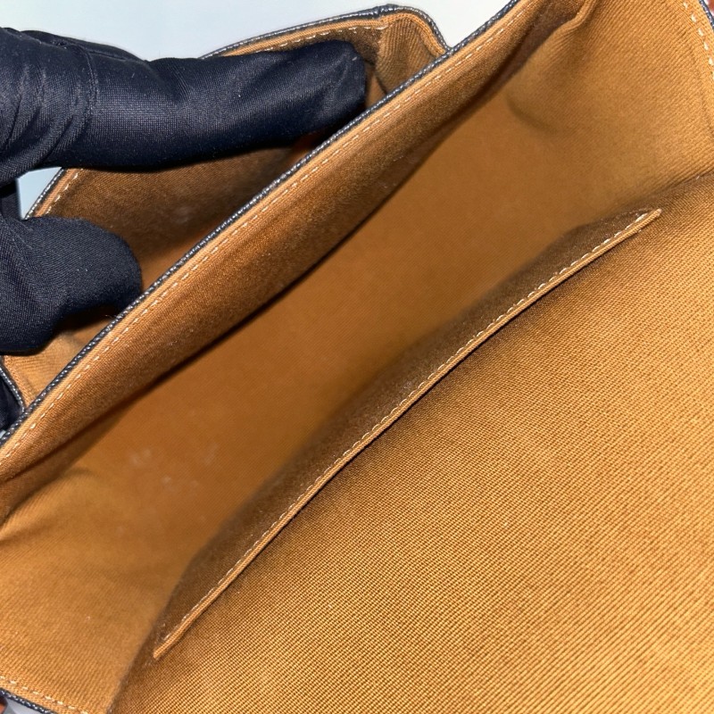 Celine 老花凱旋門馬鞍包 斜背包-8