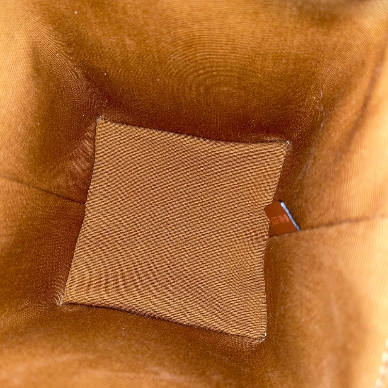 Celine 凱旋門牛皮老花手提盒子包-8