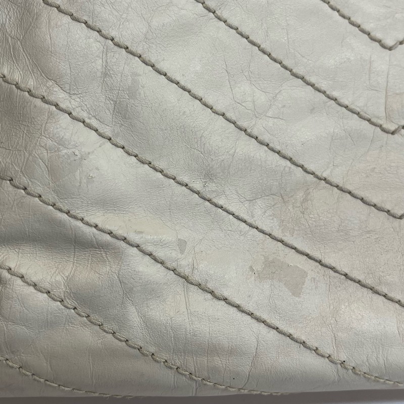 YSL 白銀長款shopping bag鏈條包 肩背包-11