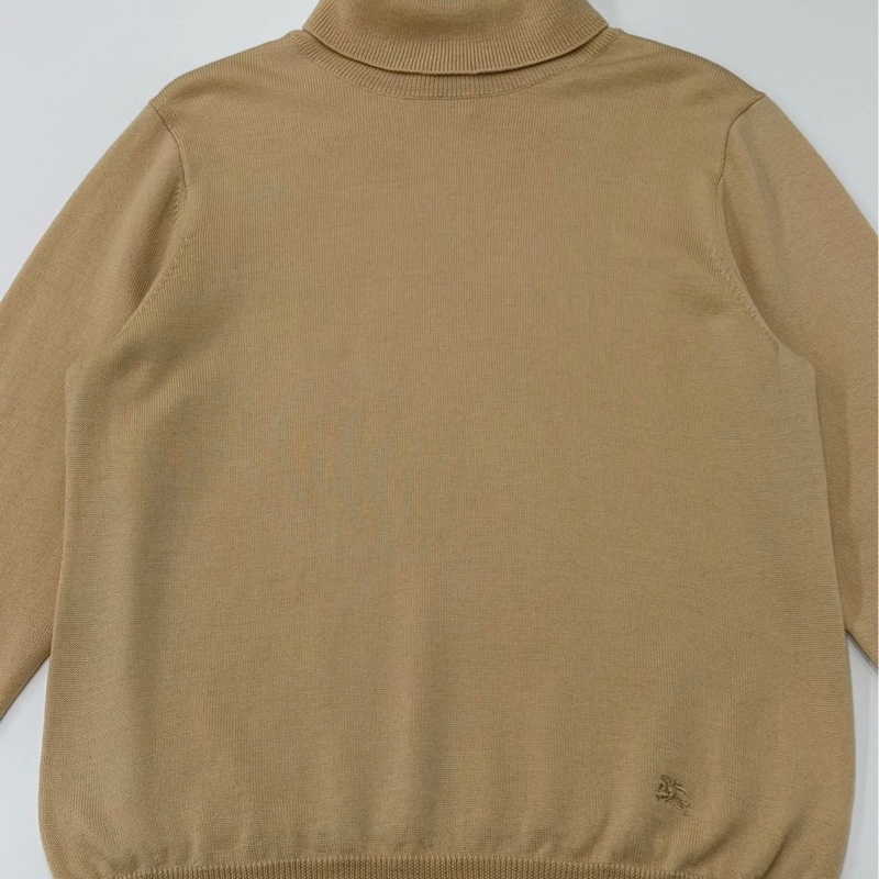 BURBERRY 倫敦 戰馬羊毛高領上衣-6
