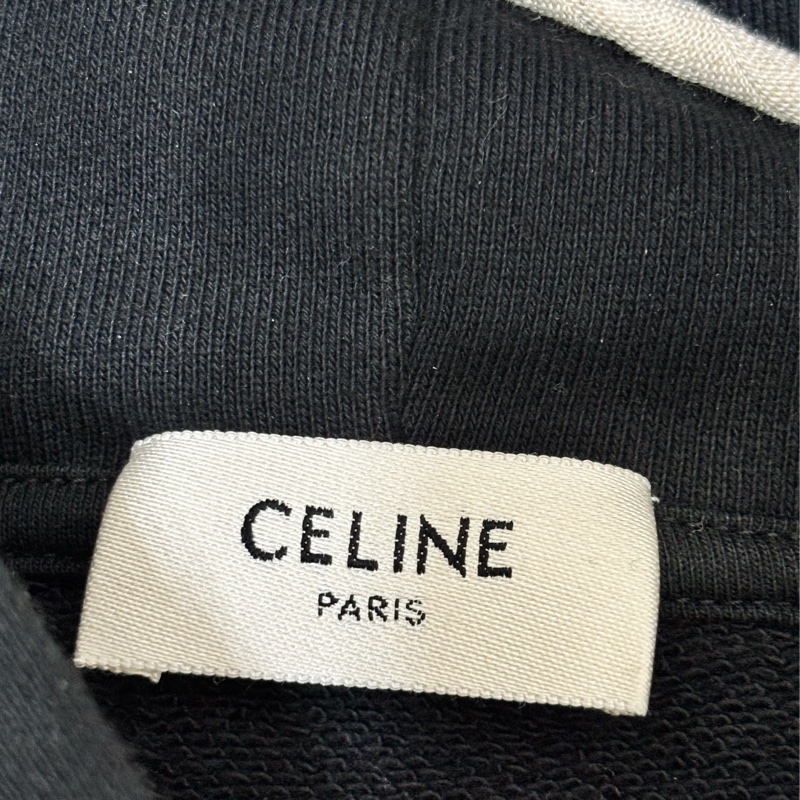 Celine 黑色帽T-2