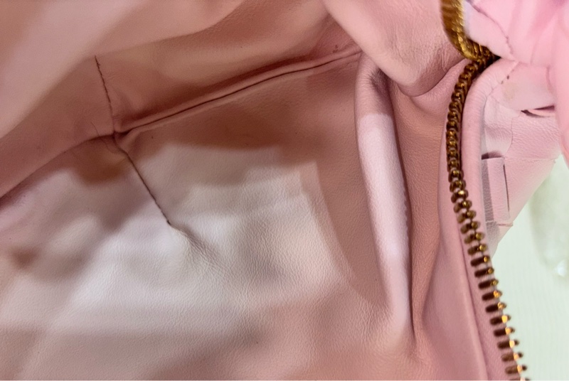 BOTTEGA VENETA  Mini Jodie 水洗粉-8