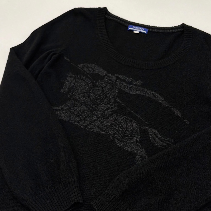 BURBERRY 藍標 大戰馬毛料洋裝-2