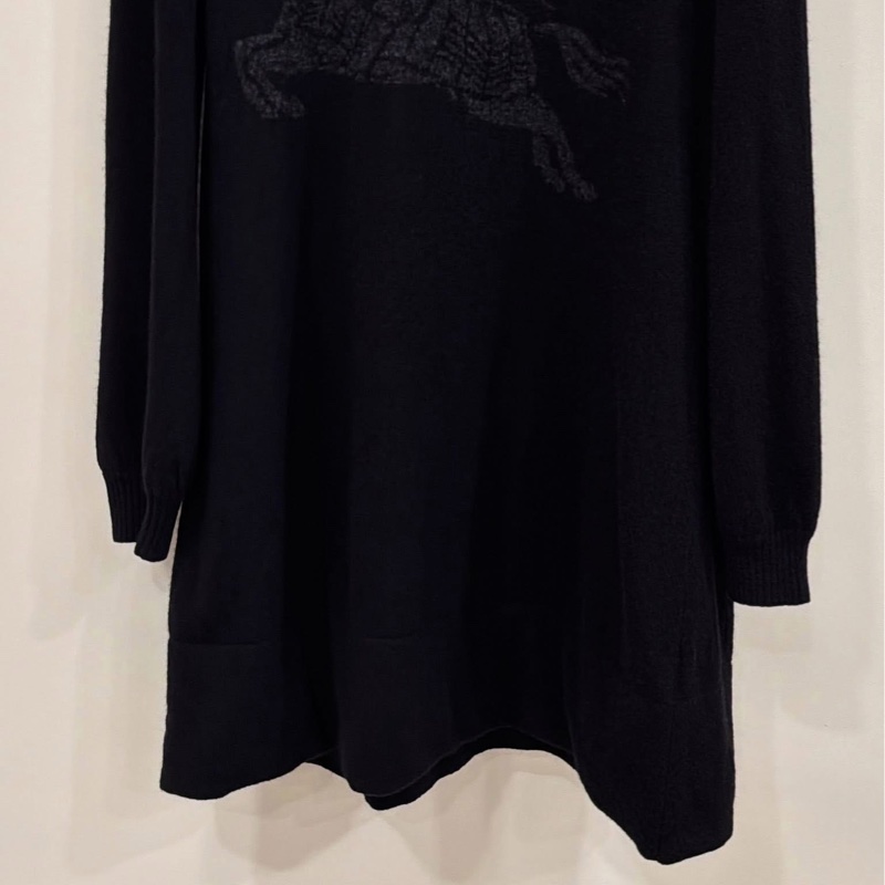 BURBERRY 藍標 大戰馬毛料洋裝-4
