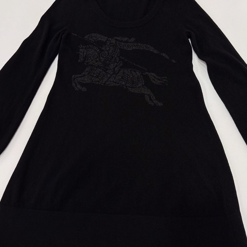 BURBERRY 藍標 大戰馬毛料洋裝-6