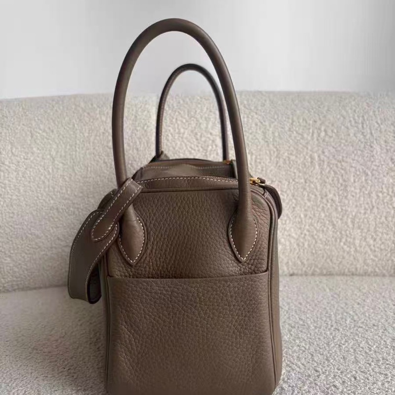 🌈Hermes🧡Lindy 26🧡大象灰金扣🌟98.5新🌈TC皮🌟-2